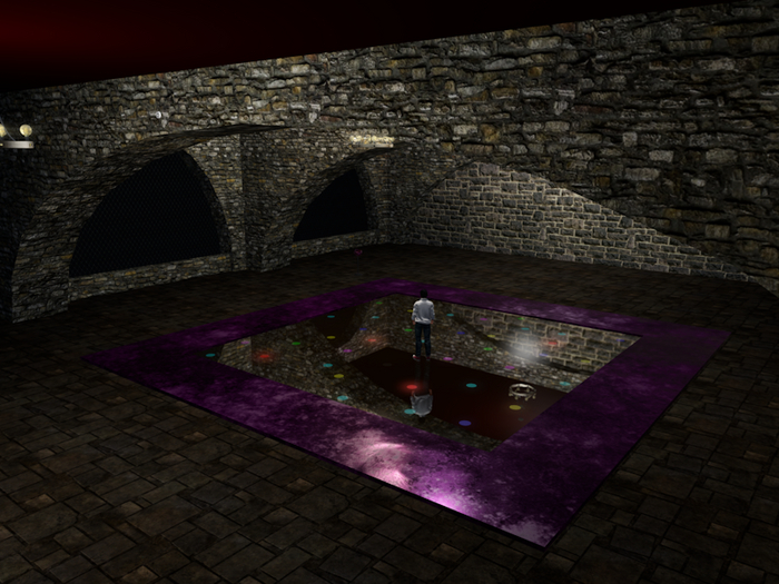 Mirror DanceFloor - Large - Purple