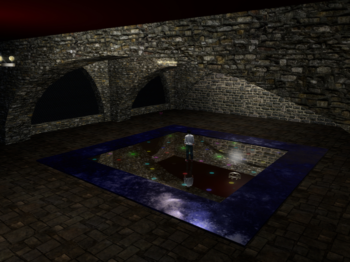 Mirror DanceFloor - Large - Blue