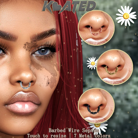 [KOATED] Barbed Wire Septum [ FATPACK ]