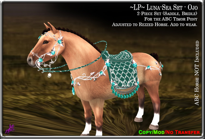 ~LP~ Luna Sea Tack Set [BOXED] ABC Timor Ojo