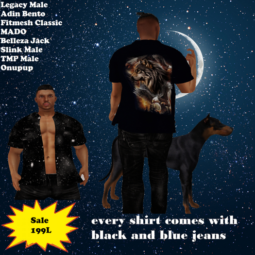 wolf black