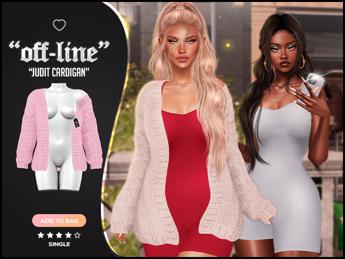 "Off-Line" x "Judit" Cardigan / Softy