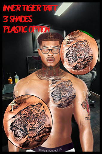 [HM] Inner Tiger Chest Tattoo