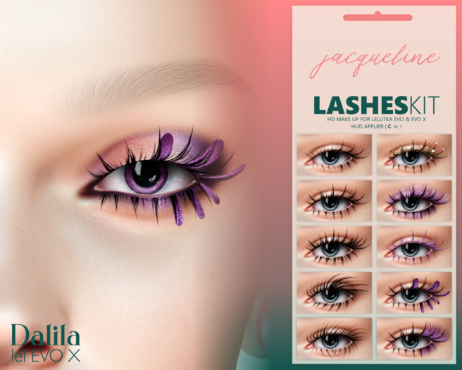 Dalila Jacqueline  Lashes Kit
