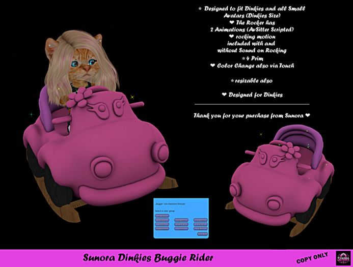 Sunora Dinkies Buggie Rider