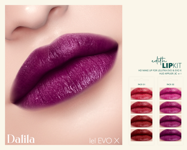 Dalila Edith Lip Kit