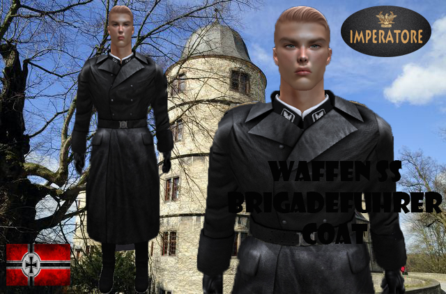 WAFFEN SS BRIGADEFUHRER BLACK COAT