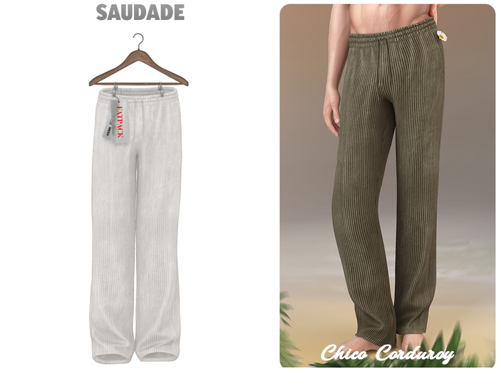 Saudade. Chico Corduroy Trousers (FATPACK)