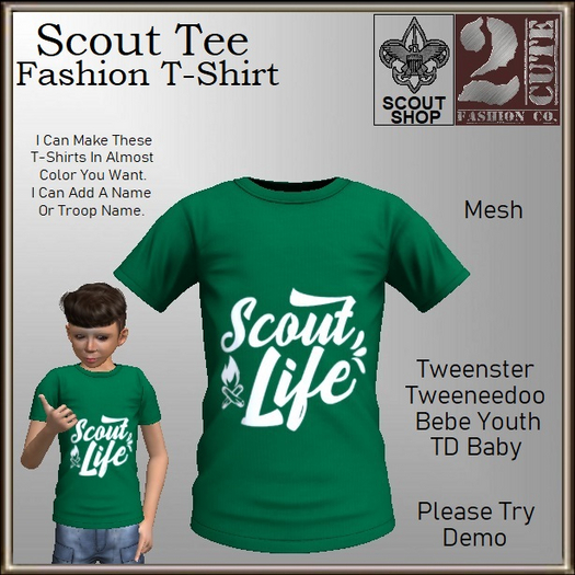 Scout Tee [2cute] Scout Life