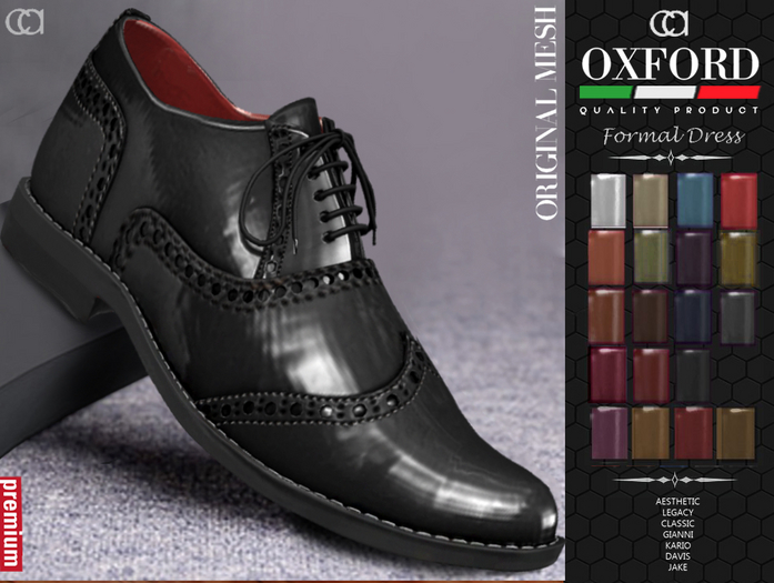 [CA] KARIO LEGACY AESTHETIC JAKE GIANNI OXFORDS SHOES