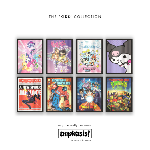 [e!] Framed Posters: The "Kids" Collection! (Fatpack)