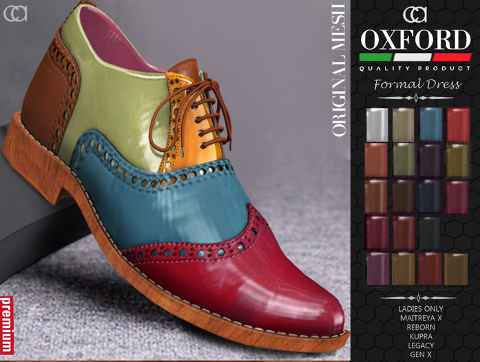 [CA] KUPRA LEGACY REBORN GenX MAITREYA OXFORDS SHOES