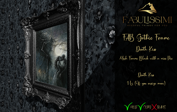 FAB Gothic Frame Death Kiss (ADD me)