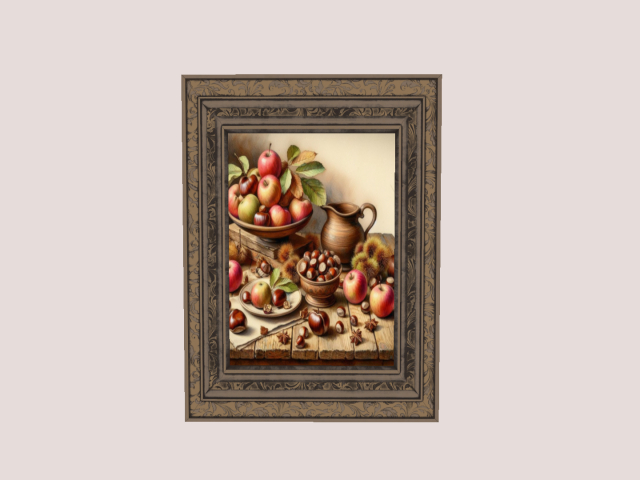 Kitchen Frame Apples