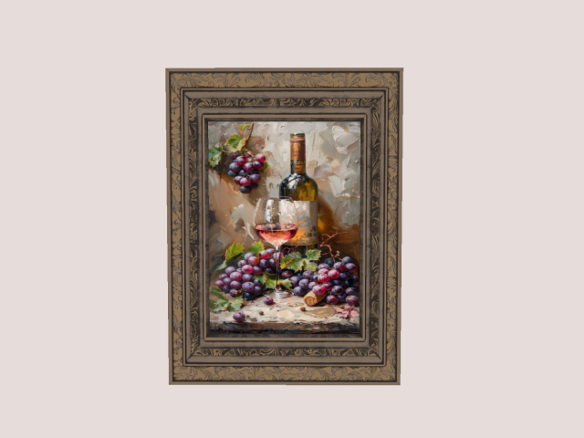 Kitchen Frame Wine