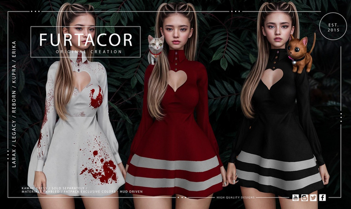 :::FurtaCor:::KAWAII_DRESS::: FATPACK
