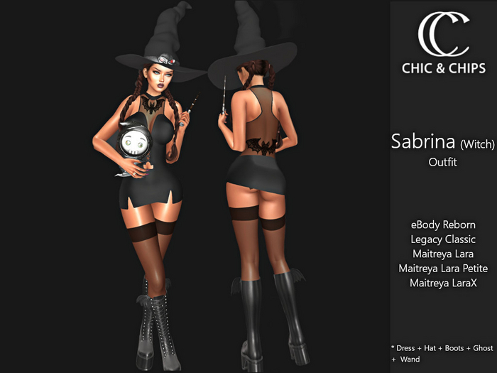 *C&C* Sabrina (Witch) Outfit