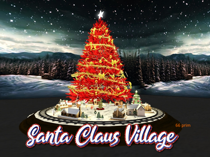 SANTA CLAUS VILLAGE RED