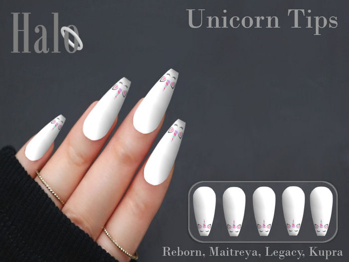 Halo Nails - Unicorn Tips