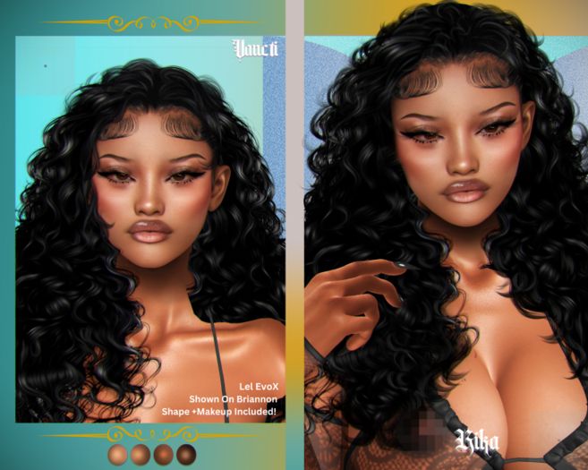 Vancti Rika skin_CHOCOLATE