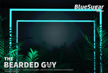 Blue Sugar Backdrop - The Bearded Guy