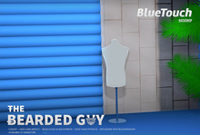 Blue Touch Backdrop - The Bearded Guy