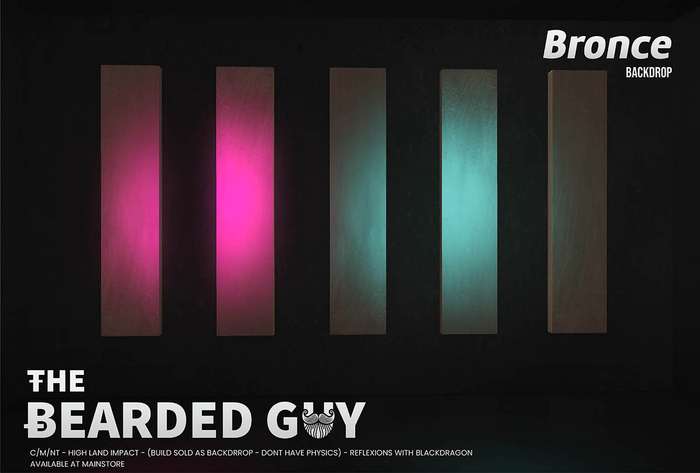 Bronce Backdrop - The Bearded Guy