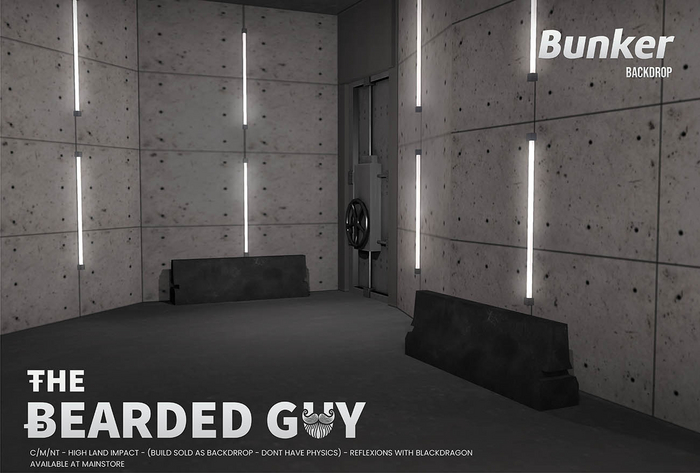 Bunker Backdrop - The Bearded Guy