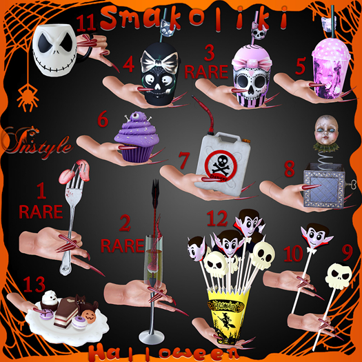 PROMO!!! Smakoliki  Halloween - Fatpac all RARE