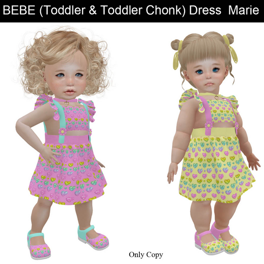 BEBE (Toddler & Toddler Chonk) Dress & Shoes  Marie