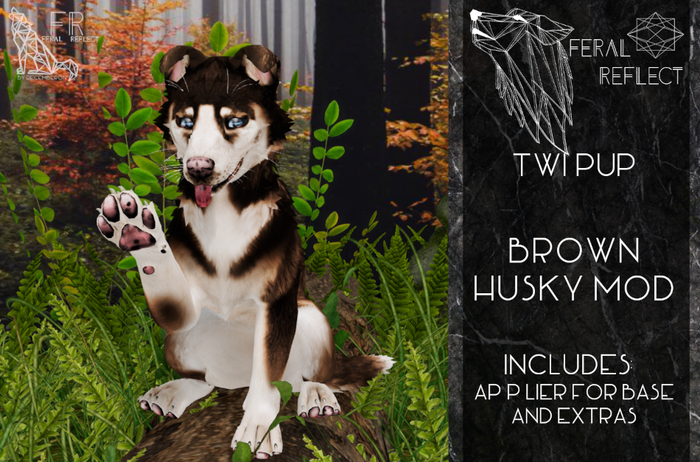 [Feral Reflect] TWBM Pup Brown Husky mod