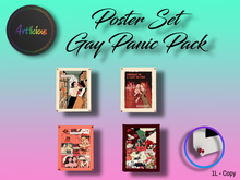 AL - Set Poster Gay Panic Pack