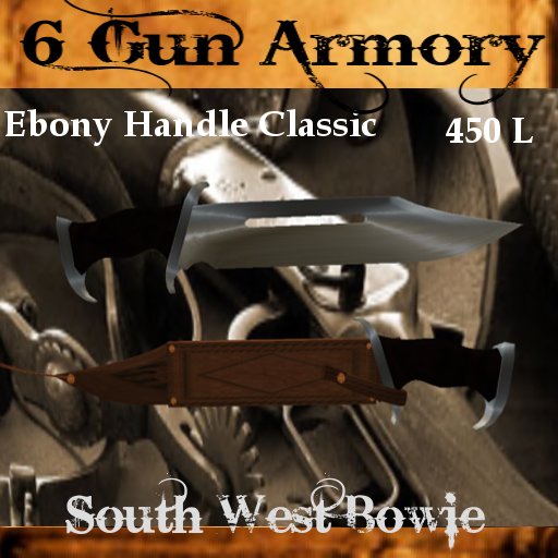 Ebony Classic Bowie (boxed)