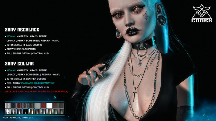CODEX_Shay necklace & collar Fatpack 
