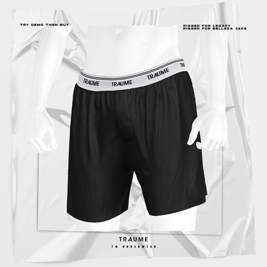 [Traume] TM Underwear Black