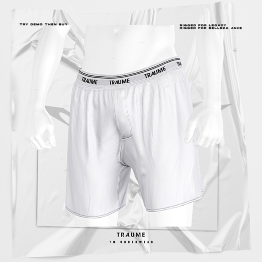 [Traume] TM Underwear White
