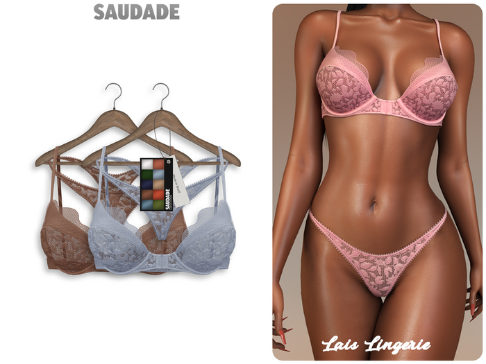 Saudade. Lais Lingerie (EarthTones)