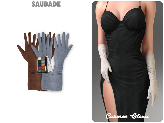 Saudade. Carmen Gloves (EarthTones)
