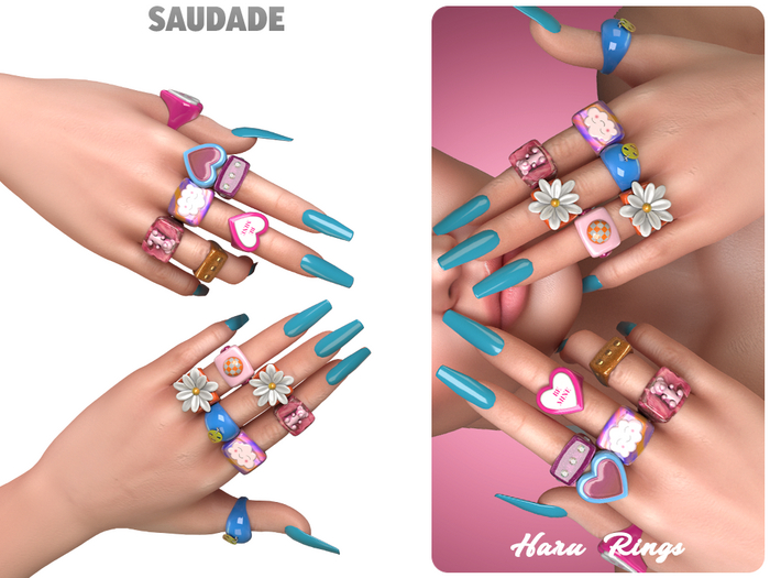 Saudade. Haru Rings