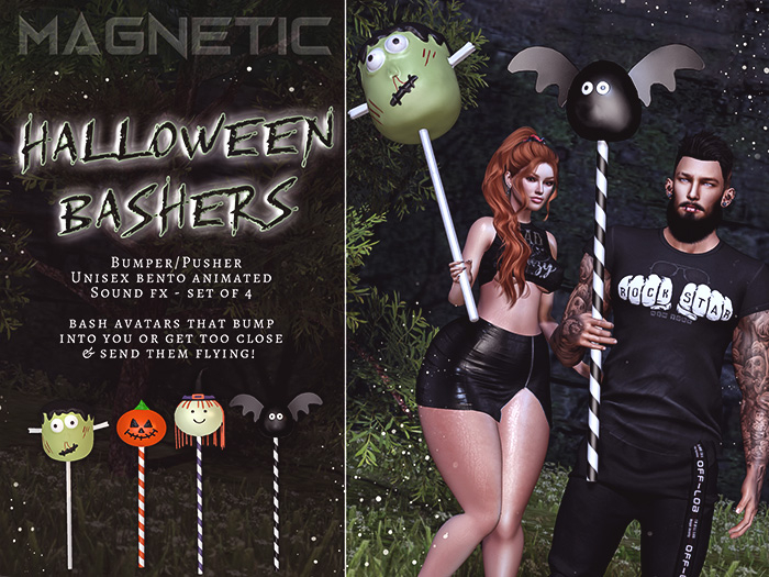 Magnetic - Halloween Bashers