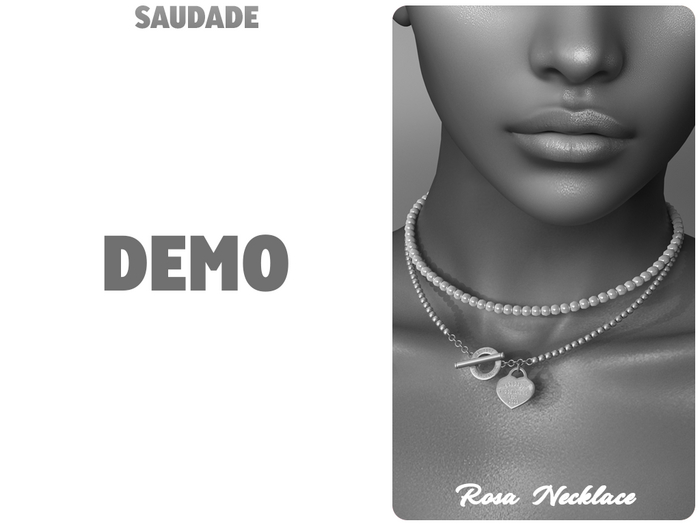 Saudade. Rosa Necklace (Demo)