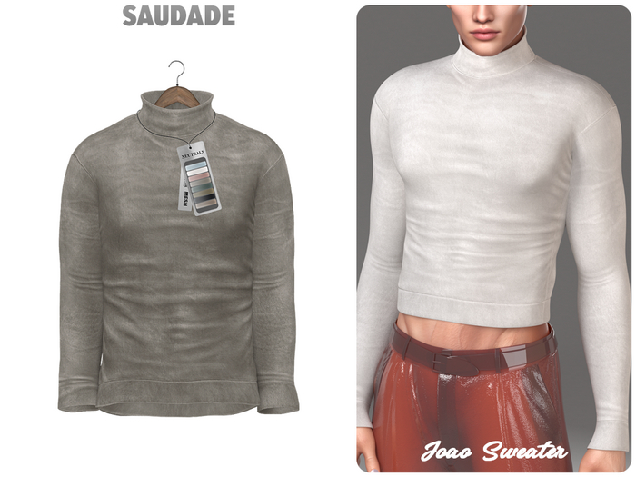 Saudade. Joao Sweater (Neutrals)