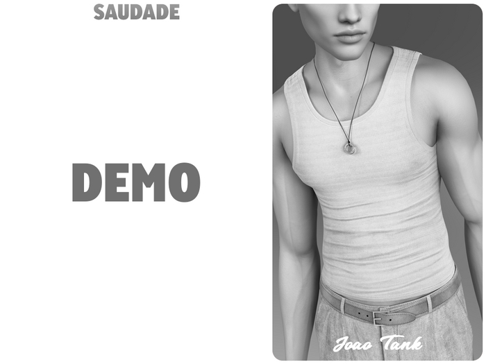 Saudade. Joao Tank Top (Demo)