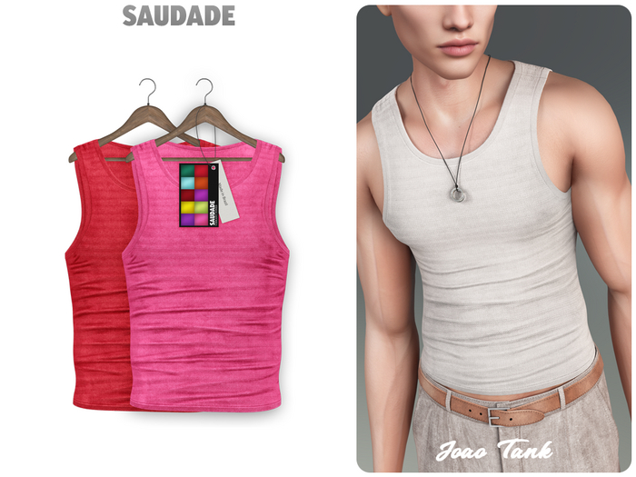 Saudade. Joao Tank Top (VibrantTones)