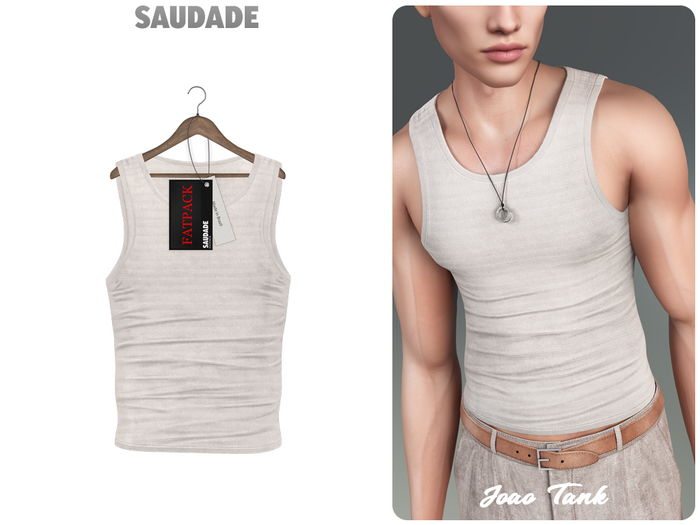 Saudade. Joao Tank Top (FATPACK)
