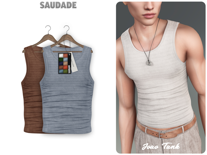 Saudade. Joao Tank Top (EarthTones)