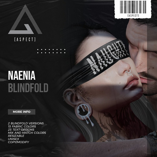 [ Aspect ] Naenia Blindfold PINK