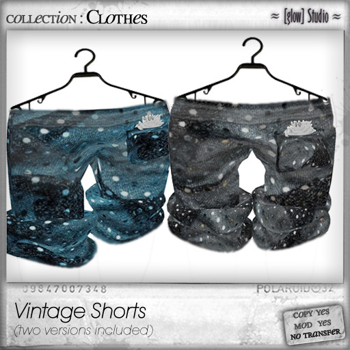 [ glow ] studio Vintage Shorts (two versions)