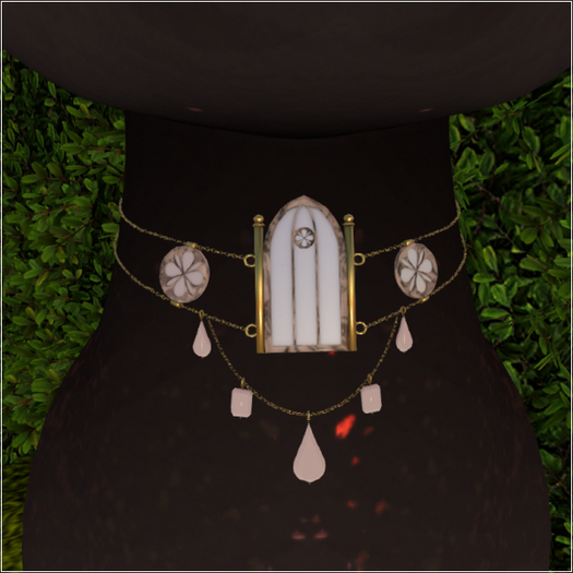 {MH} Gothique Cathedral Choker {Add}