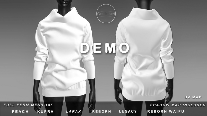G.M FULL PERM MESH DRESS 185 DEMO
